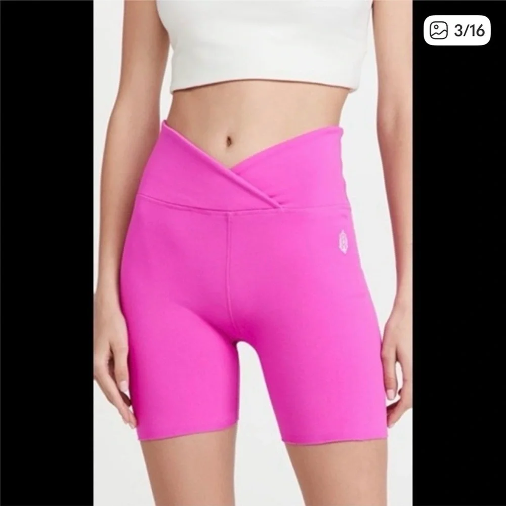 FP Movement by Free People Bright Pink Bike Shorts
